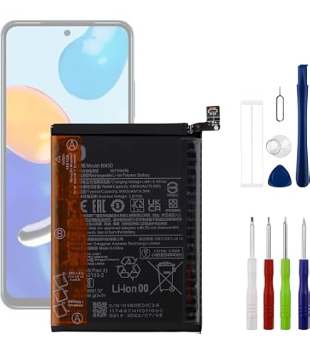 Amazon.com: Vvsialeek New BN5D Replacement Battery for Compatible